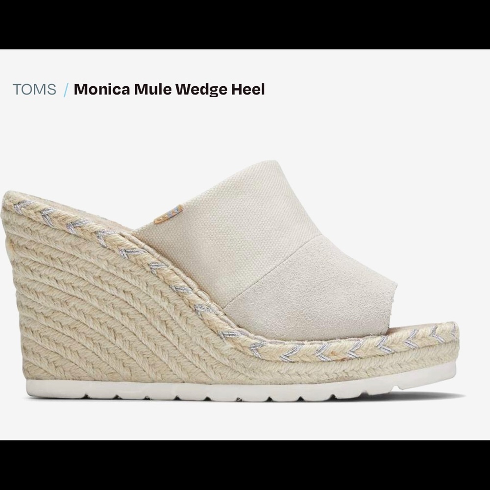 Monica Mule Wedge Heel